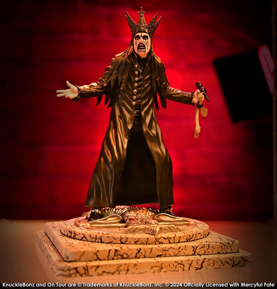 Mercyful Fate Rock Iconz Statue King Diamond III (Black Version) 22 cm