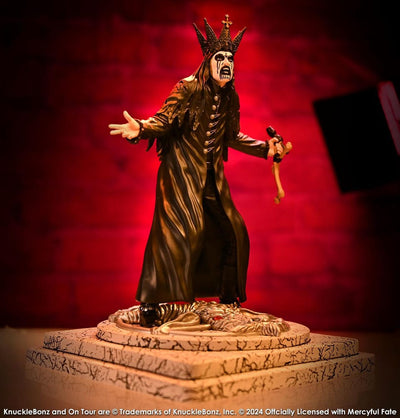 Mercyful Fate Rock Iconz Statue King Diamond III (Black Version) 22 cm