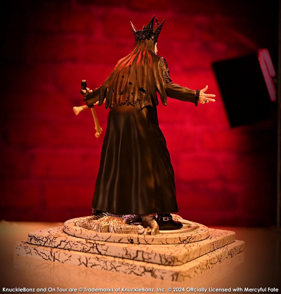 Mercyful Fate Rock Iconz Statue King Diamond III (Black Version) 22 cm