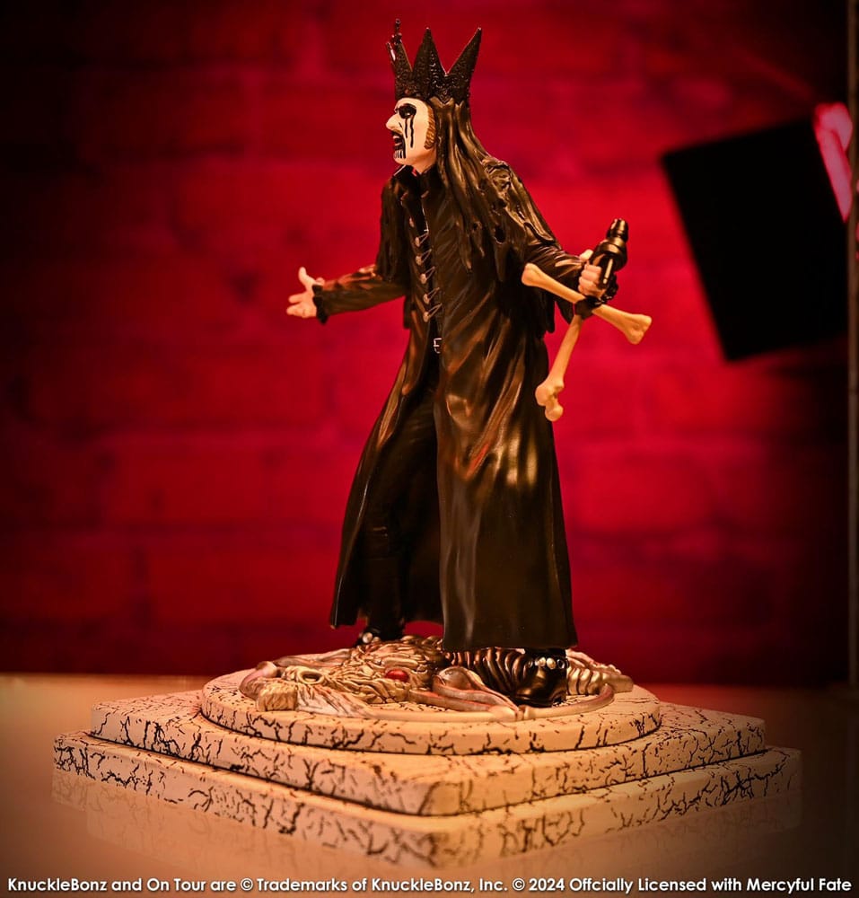 Mercyful Fate Rock Iconz Statue King Diamond III (Black Version) 22 cm