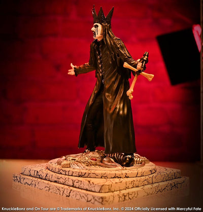 Mercyful Fate Rock Iconz Statue King Diamond III (Black Version) 22 cm