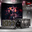 Kiss Rock Ikonz On Tour Road Case Statue + Stage Backdrop Set Alive! Tour