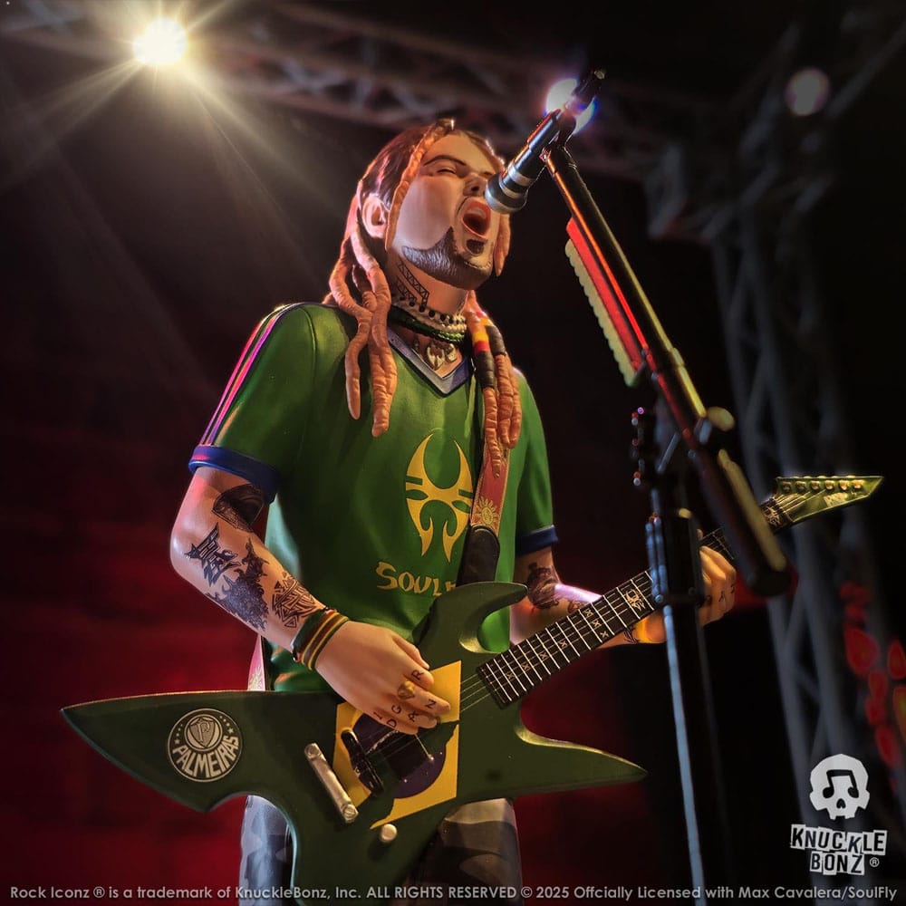 Soulfly Rock Iconz Statue Max Cavalera 22 cm