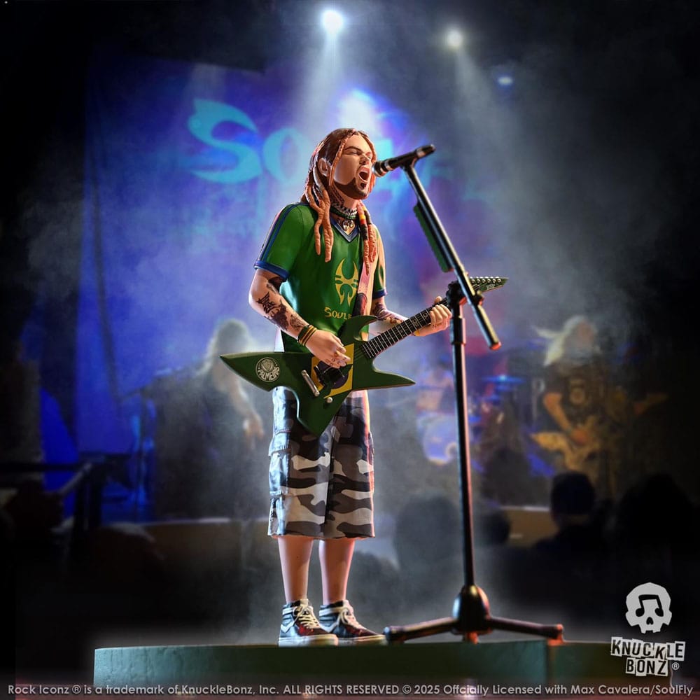 Soulfly Rock Iconz Statue Max Cavalera 22 cm