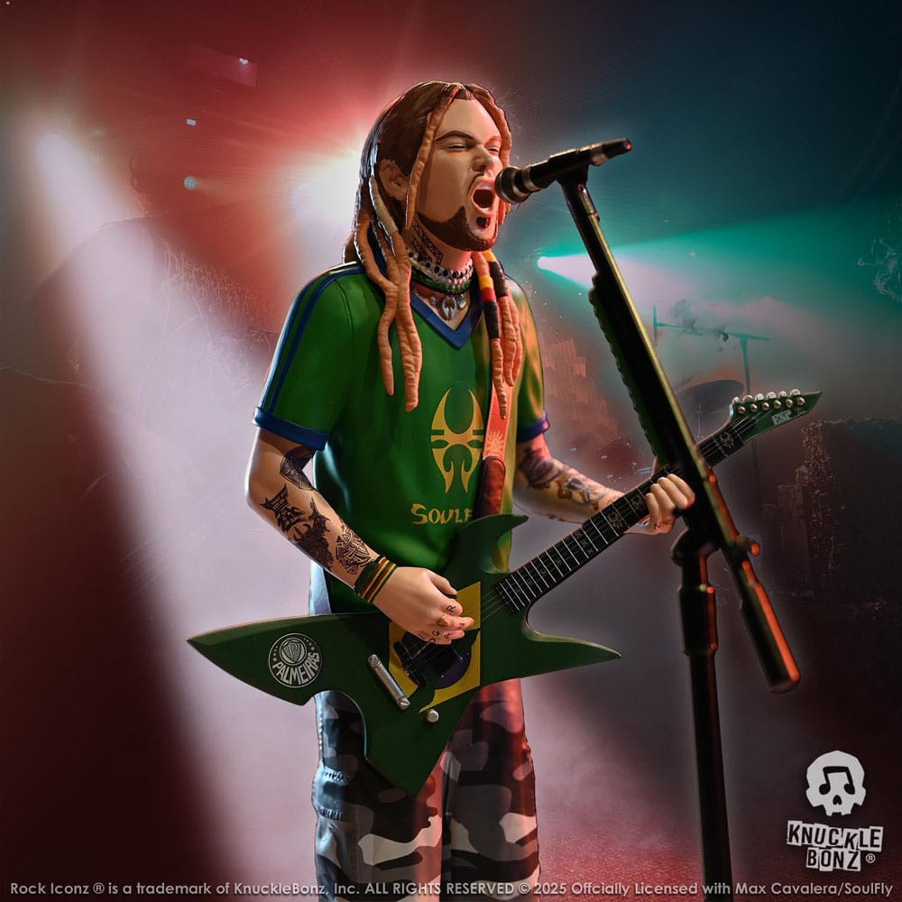 Soulfly Rock Iconz Statue Max Cavalera 22 cm