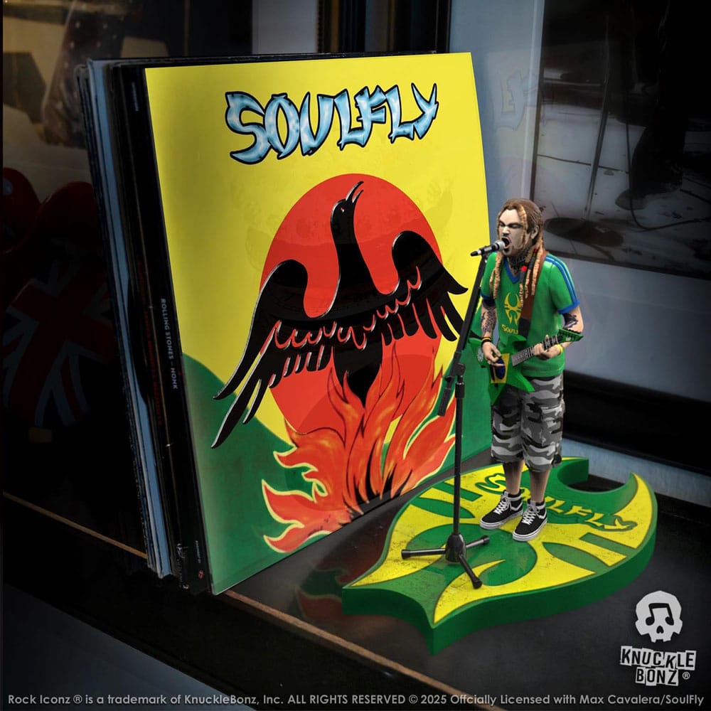 Soulfly Rock Iconz Statue Max Cavalera 22 cm