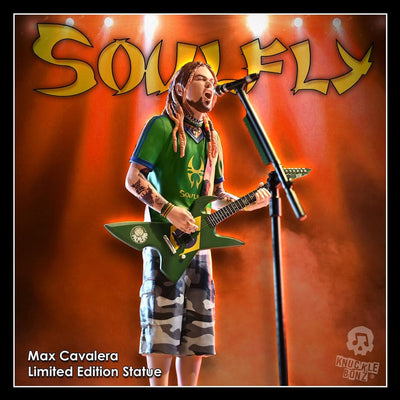 Soulfly Rock Iconz Statue Max Cavalera 22 cm