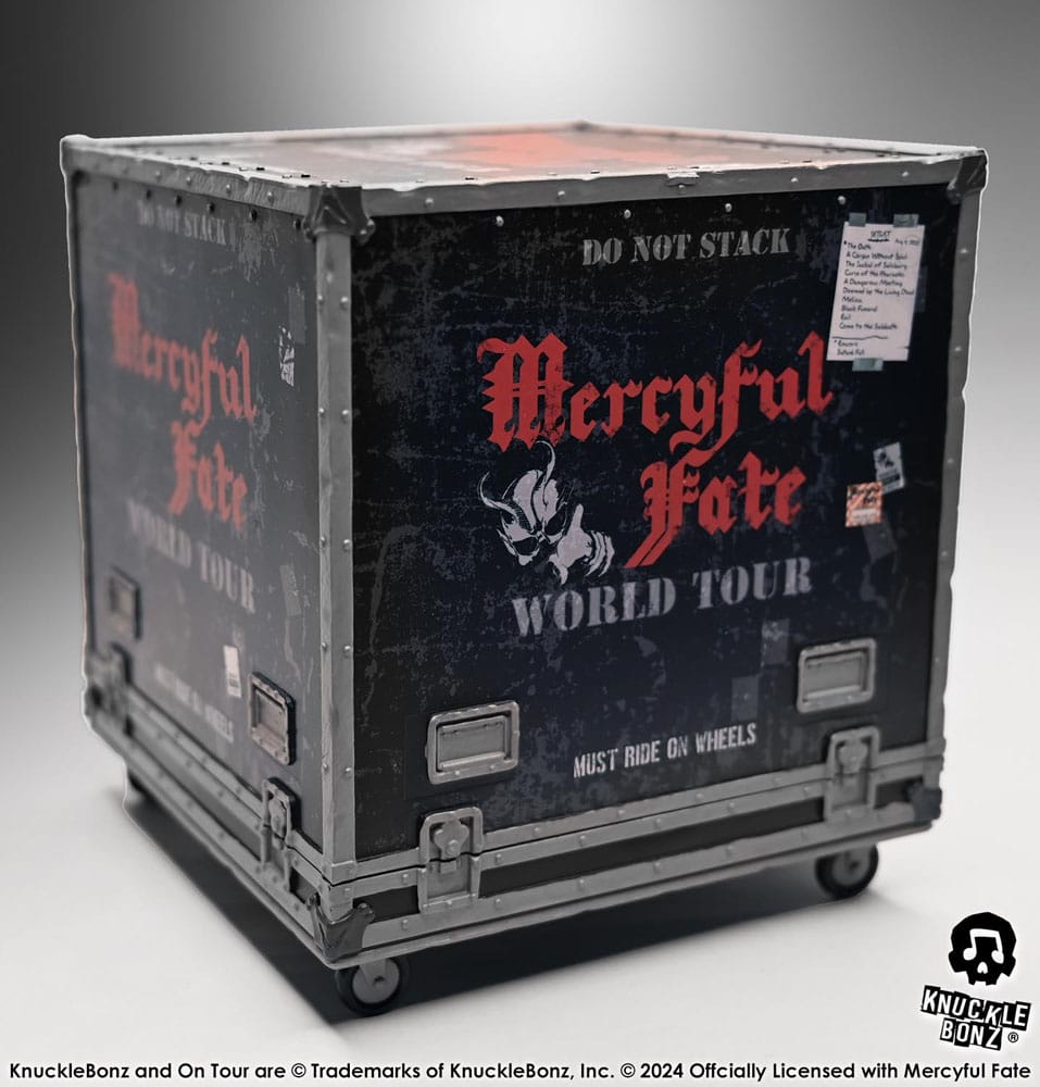 Mercyful Fate Rock Ikonz On Tour Road Case Statue & Stage Mask Set World Tour