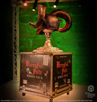 Mercyful Fate Rock Ikonz On Tour Road Case Statue & Stage Mask Set World Tour