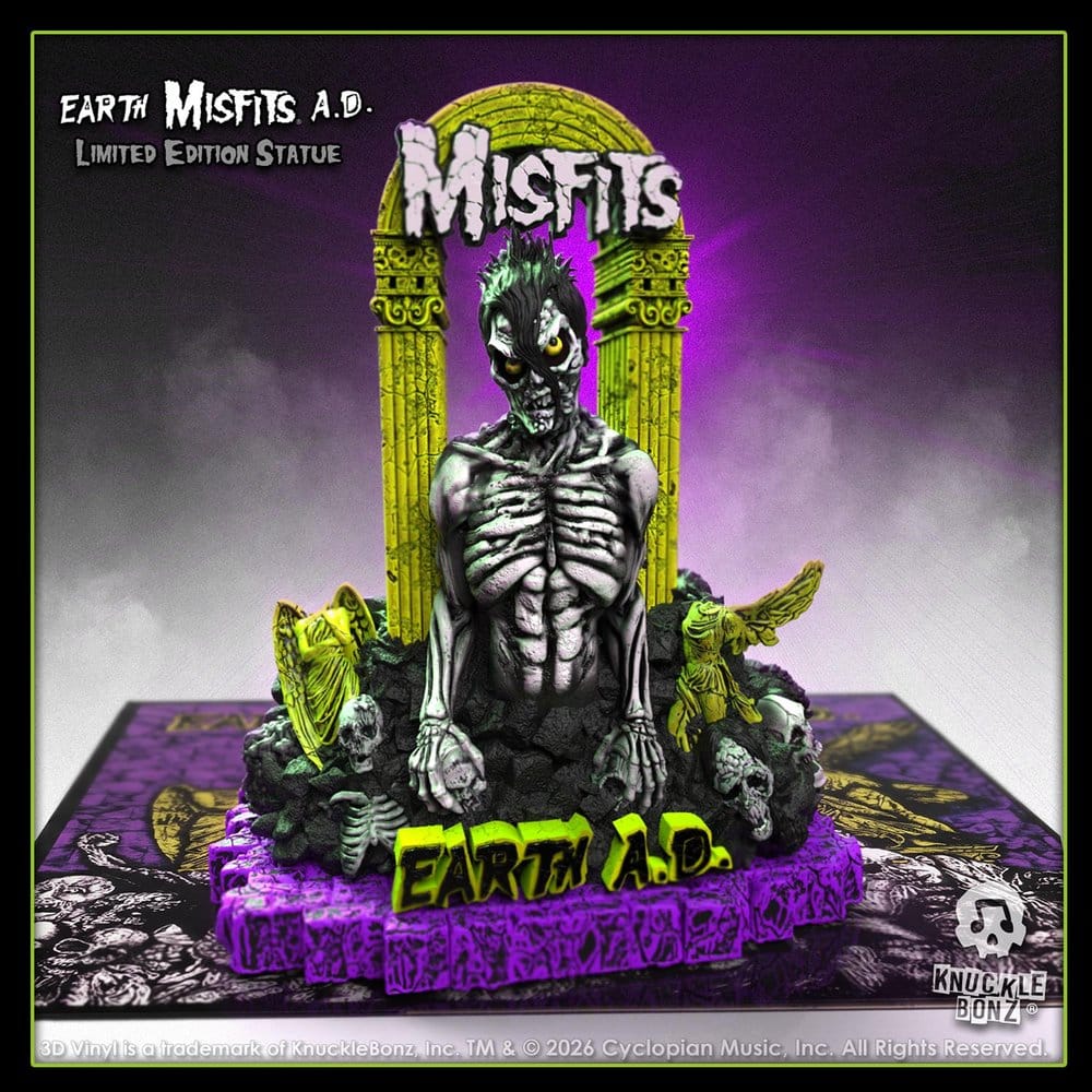 Misfits 3D Vinyl Figure Earth A.D. Death Comes Ripping