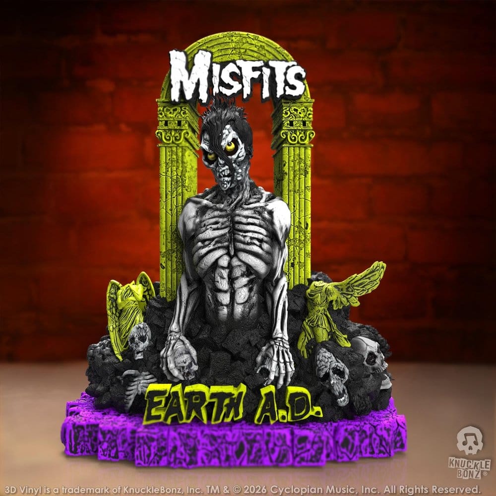 Misfits 3D Vinyl Figure Earth A.D. Death Comes Ripping