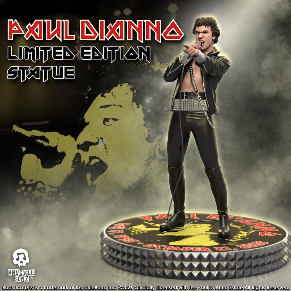 Iron Maiden Rock Iconz Statue Paul Di'Anno 20 cm