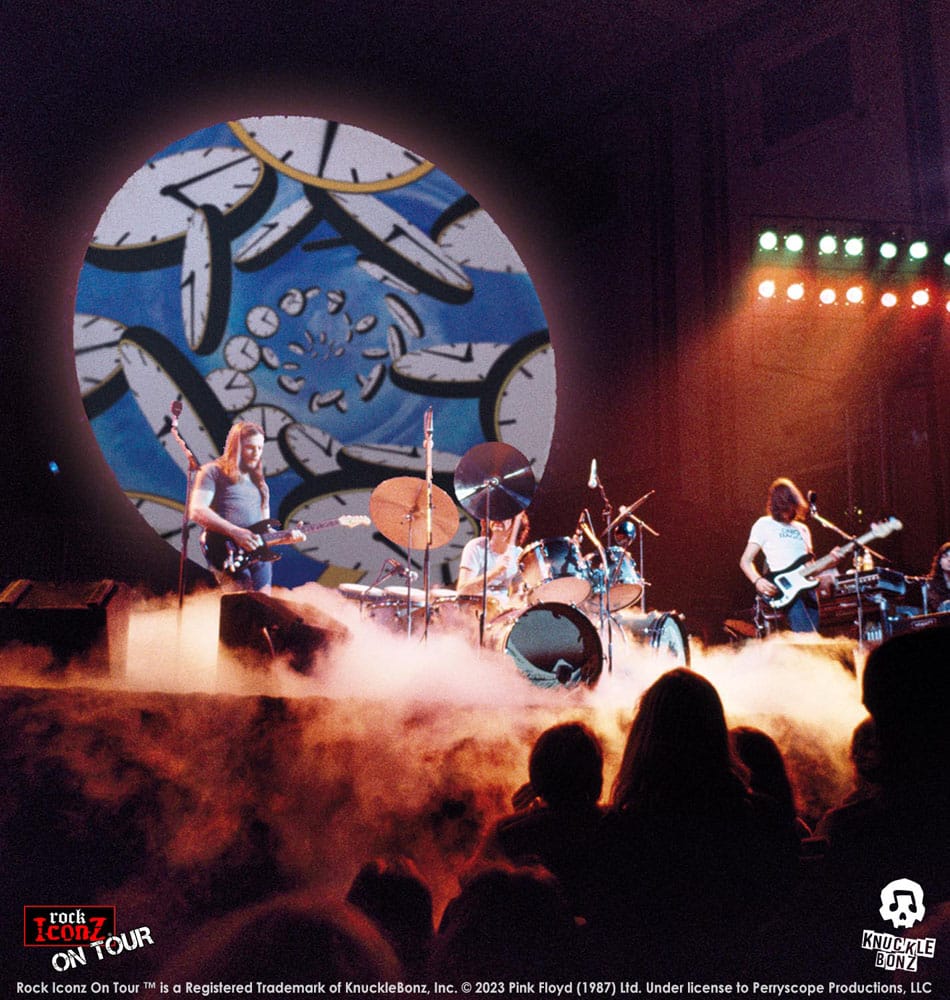 Pink Floyd Rock Iconz On Tour Statue Time Projection Screen (Dark Side of the Moon Tour) 25 cm