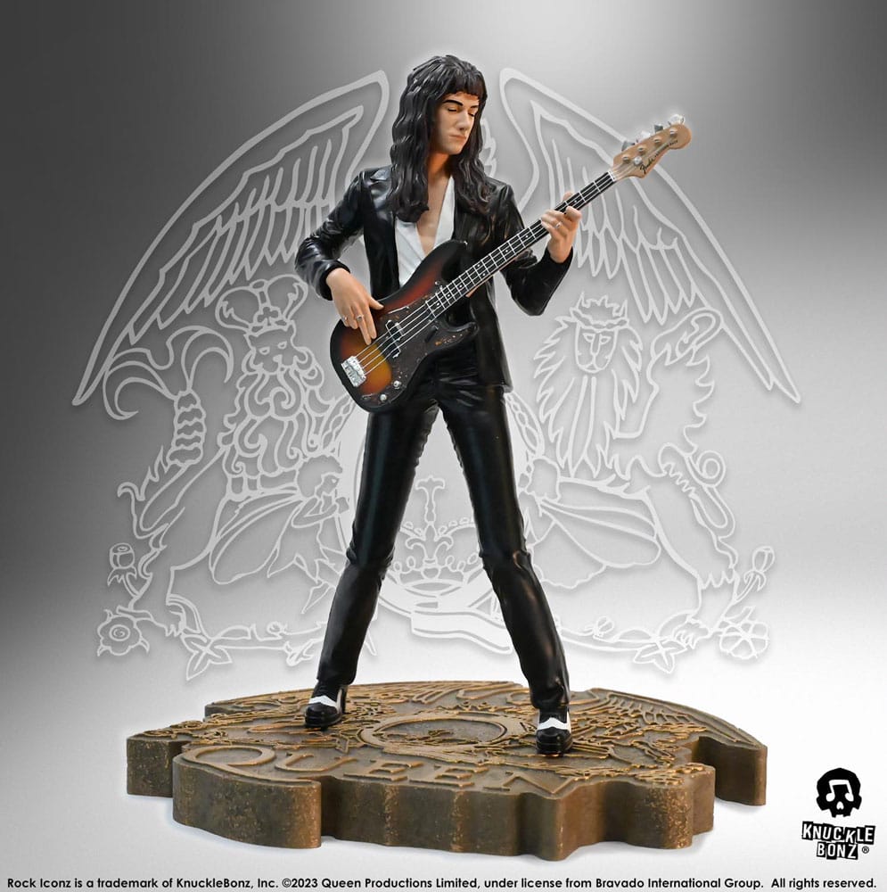 Queen Rock Iconz Statue John Deacon II (Sheer Heart Attack Era) 23 cm