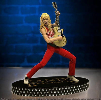 Randy Rhoads IV Rock Iconz Statue The Early Years Red Version 24 cm