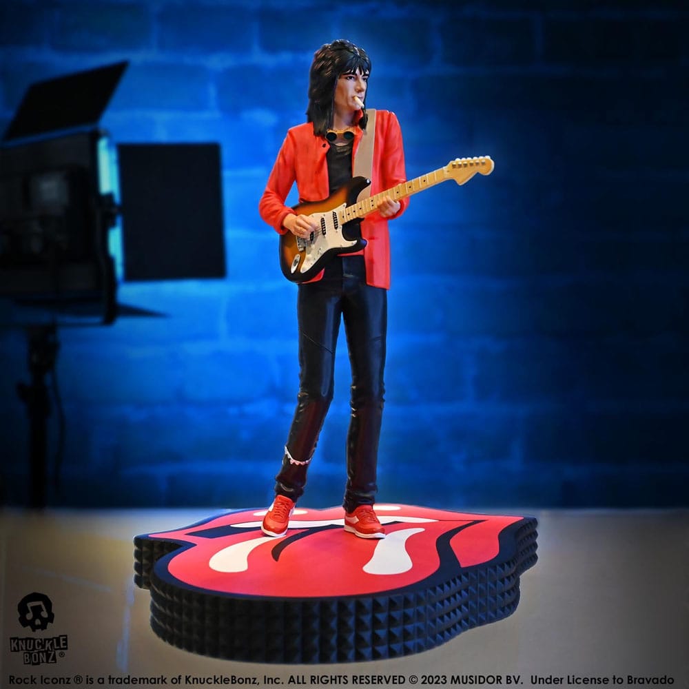 The Rolling Stones Rock Iconz Statue Ronnie Wood (Tattoo You Tour 1981) 22 cm