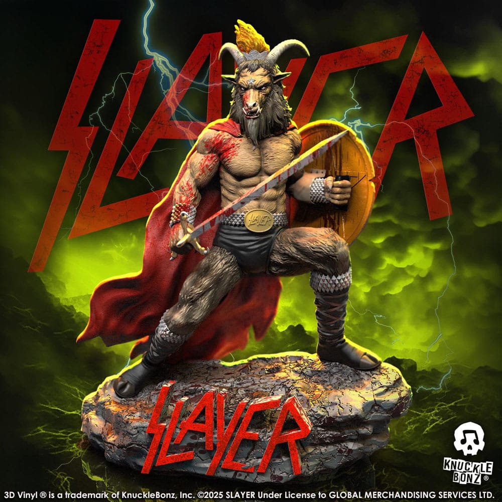 Slayer 3D Vinyl Statue Show No Mercy Minotaur 22 cm