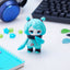 Hinomoto Heavy Industries Action Figure Ocean Exploration Robot Denshitako No. 3 Hatsune Miku Color Ver. 9 cm