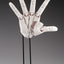 Takahiro Kagami PVC Artist Support Item Hand 1/1 Model/R White 21 cm