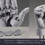 Takahiro Kagami PVC Artist Support Item Hand 1/1 Model Men /L Gray 22 cm