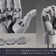 Takahiro Kagami PVC Artist Support Item Hand 1/1 Model Men /R Grey 22 cm