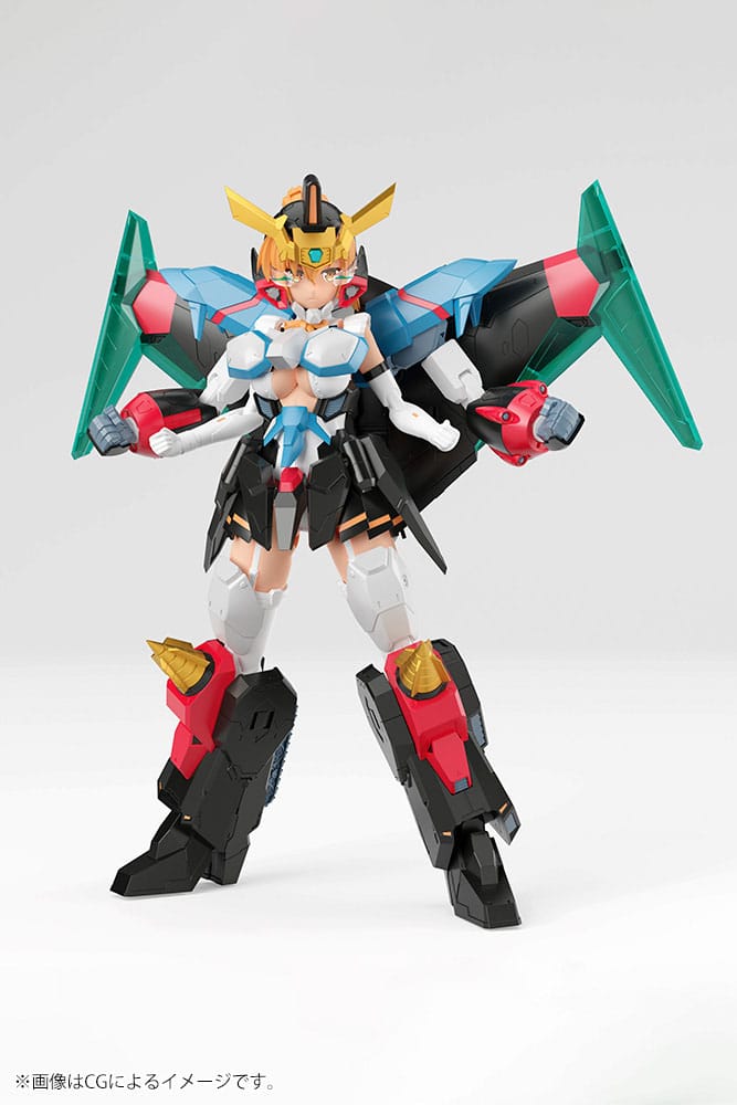 The King of Braves GaoGaiGar Cross Frame Girl Plastic Model Kit Star Gaofighgar 19 cm