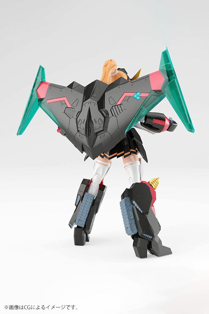 The King of Braves GaoGaiGar Cross Frame Girl Plastic Model Kit Star Gaofighgar 19 cm