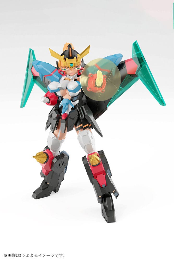 The King of Braves GaoGaiGar Cross Frame Girl Plastic Model Kit Star Gaofighgar 19 cm