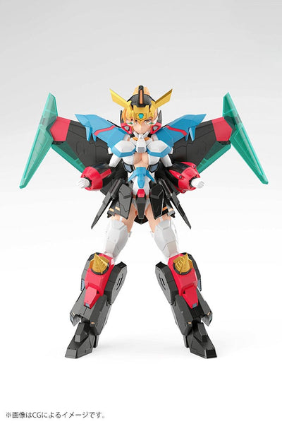 The King of Braves GaoGaiGar Cross Frame Girl Plastic Model Kit Star Gaofighgar 19 cm