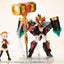 The King of Braves GaoGaiGar Cross Frame Girl Plastic Model Kit Goldymark & Stealth Gao II Set 12 cm