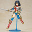DC Comics Cross Frame Girl Plastic Model Kit Wonder Woman Humikane Shimada Ver. 16 cm