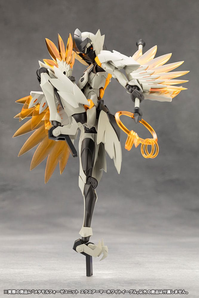 Megalomaria Unlimited Universe Model Kit Accesoory Set Metamorphose Unit Exarmor White Eagle