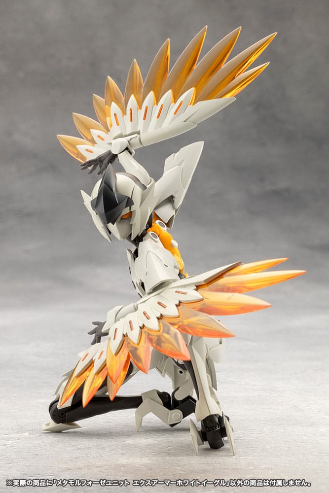 Megalomaria Unlimited Universe Model Kit Accesoory Set Metamorphose Unit Exarmor White Eagle