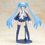 Frame Arms Girl x Hatsune Miku Plastic Model Kit Frame Music Girl Snow Miku Another Color Ver. 15 cm