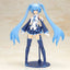 Frame Arms Girl x Hatsune Miku Plastic Model Kit Frame Music Girl Snow Miku Another Color Ver. 15 cm