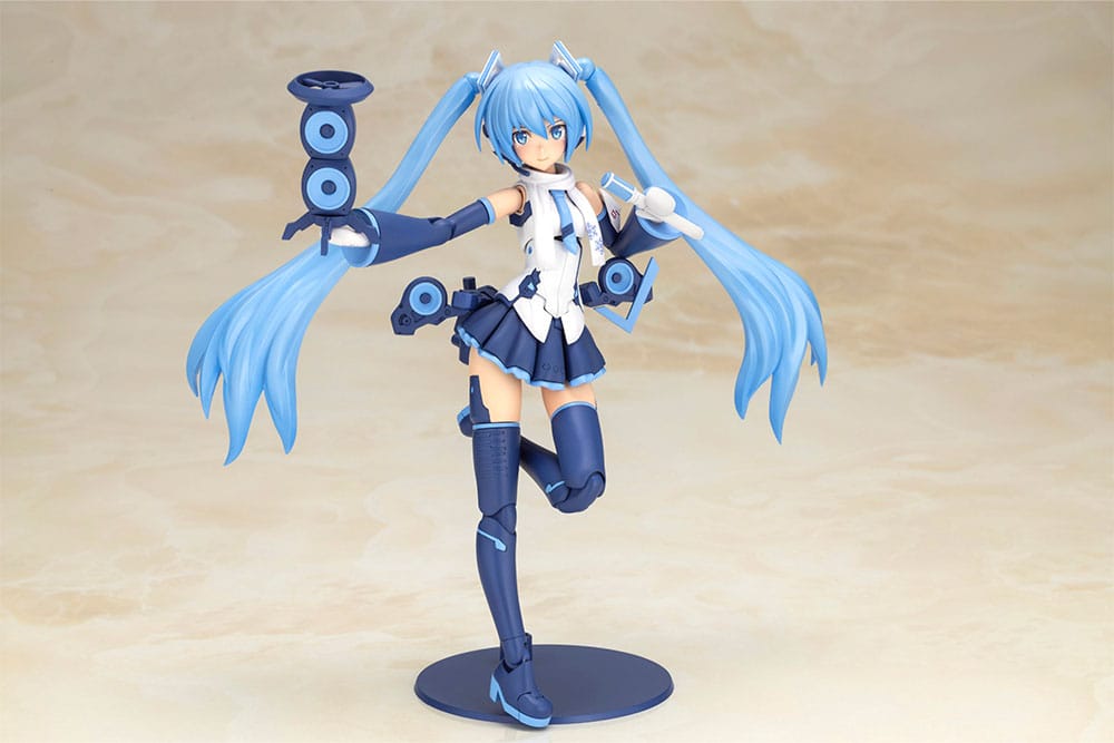 Frame Arms Girl x Hatsune Miku Plastic Model Kit Frame Music Girl Snow Miku Another Color Ver. 15 cm