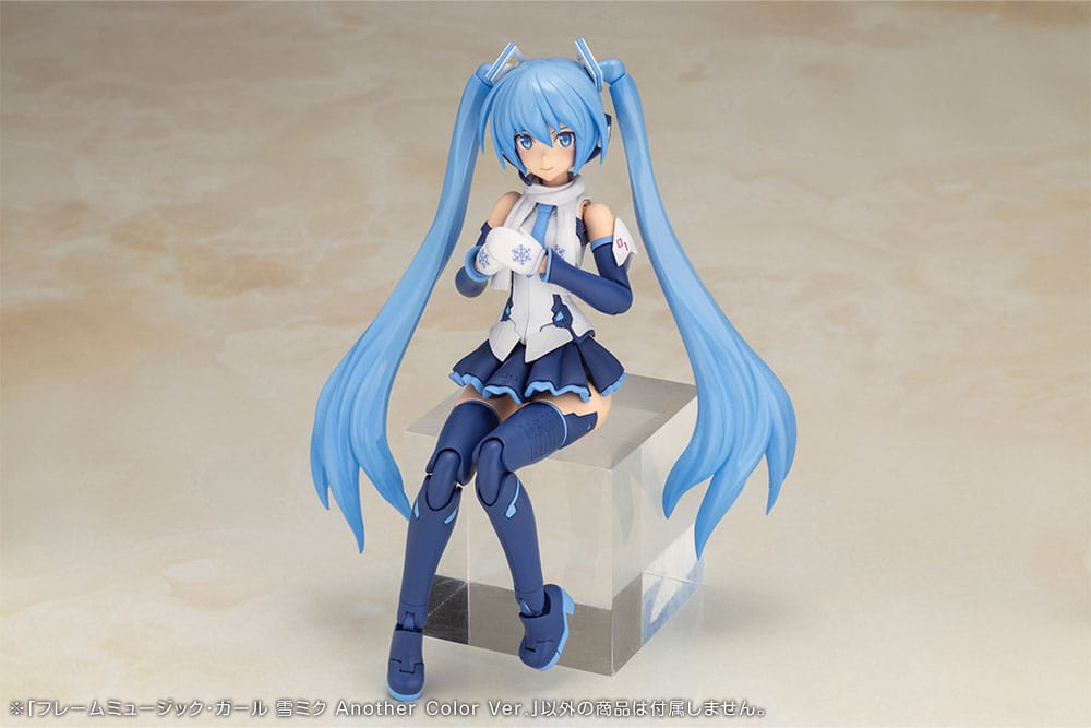 Frame Arms Girl x Hatsune Miku Plastic Model Kit Frame Music Girl Snow Miku Another Color Ver. 15 cm
