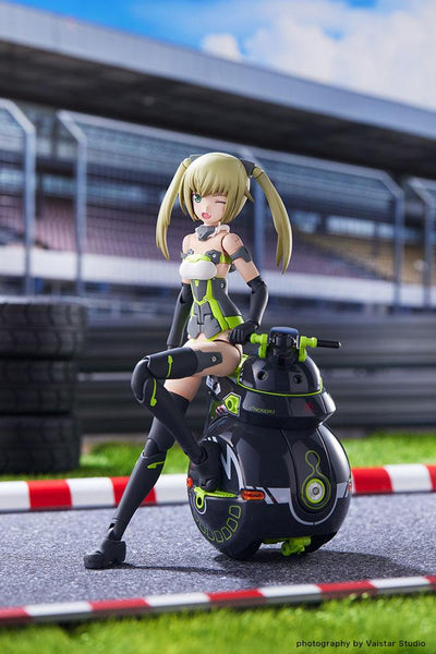 Frame Arms Girl Plastic Model Kit Innocentia (Racer) & Noseru (Racing Specs Ver.) 15 cm