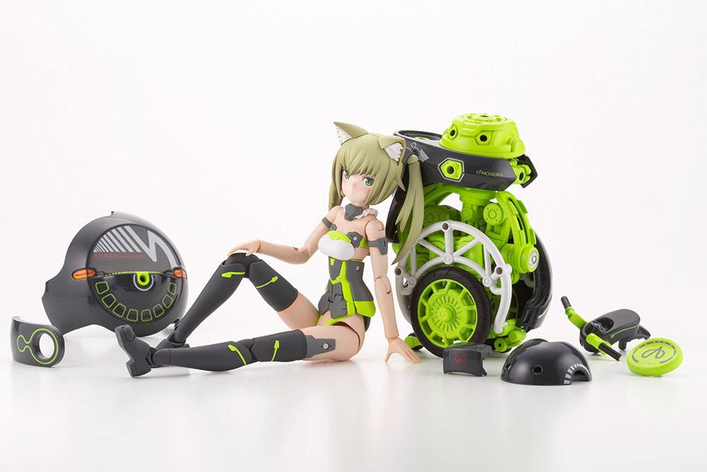 Frame Arms Girl Plastic Model Kit Innocentia (Racer) & Noseru (Racing Specs Ver.) 15 cm