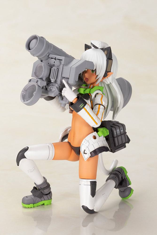 Frame Arms Girl Shimada Humikane Art Works II Plastic Model Kit Arsia Another Color & FGM148 Type Anti-Tank Missile 16 cm