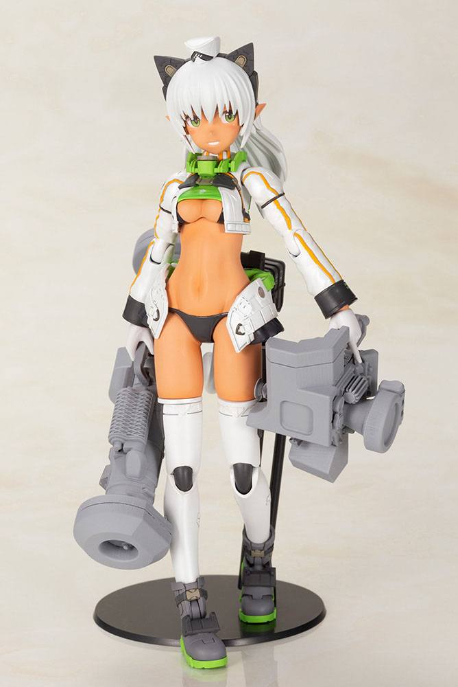 Frame Arms Girl Shimada Humikane Art Works II Plastic Model Kit Arsia Another Color & FGM148 Type Anti-Tank Missile 16 cm