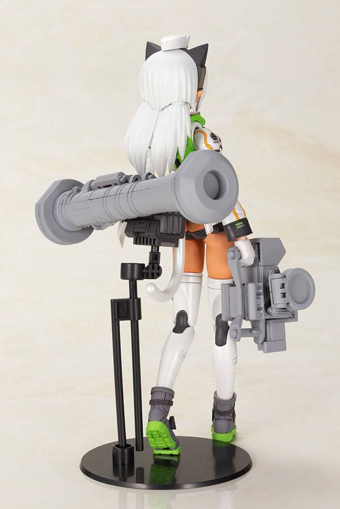 Frame Arms Girl Shimada Humikane Art Works II Plastic Model Kit Arsia Another Color & FGM148 Type Anti-Tank Missile 16 cm