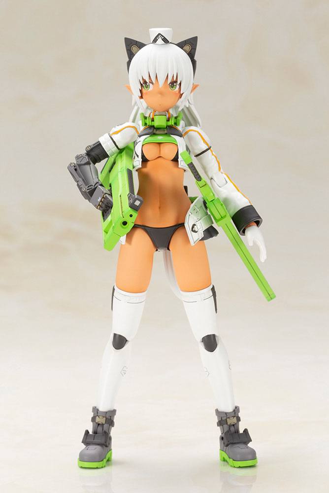 Frame Arms Girl Shimada Humikane Art Works II Plastic Model Kit Arsia Another Color & FGM148 Type Anti-Tank Missile 16 cm