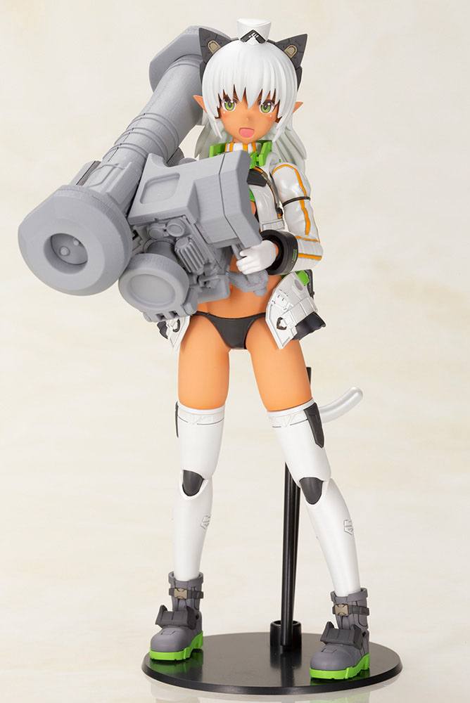 Frame Arms Girl Shimada Humikane Art Works II Plastic Model Kit Arsia Another Color & FGM148 Type Anti-Tank Missile 16 cm