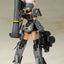 Frame Arms Girl Plastic Model Kit Gourai-Kai (Black) with FGM148 Type Anti-Tank Missile 16 cm