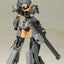 Frame Arms Girl Plastic Model Kit Gourai-Kai (Black) with FGM148 Type Anti-Tank Missile 16 cm