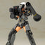 Frame Arms Girl Plastic Model Kit Gourai-Kai (Black) with FGM148 Type Anti-Tank Missile 16 cm