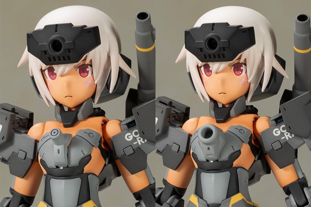 Frame Arms Girl Plastic Model Kit Gourai-Kai (Black) with FGM148 Type Anti-Tank Missile 16 cm