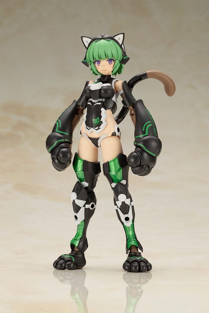 Frame Arms Girl Plastic Model Kit Magatsuki Cat Armor Ver. 16 cm