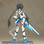 Frame Arms Girl Plastic Model Kit Stylet Swimsuit Blue Impulse Color Ver. 16 cm